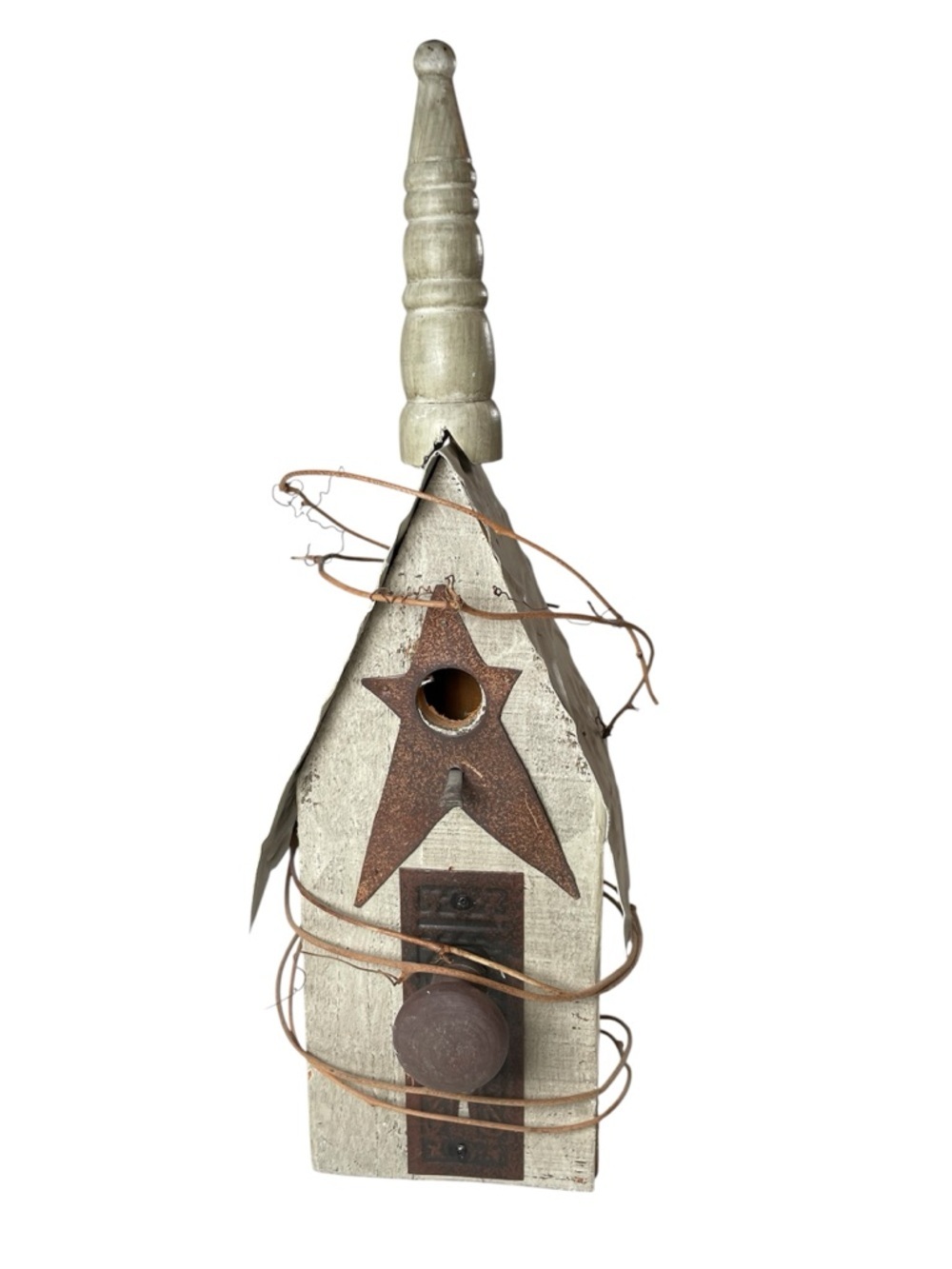 Honey And Me Cottage Garden Decorative Doorknob Décor Birdhouse